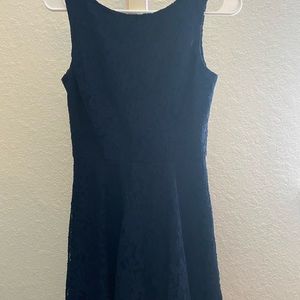 Navy Blue Formal Dress, Size S